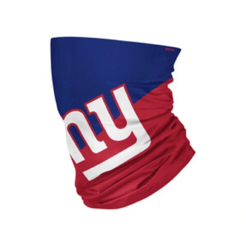 FOCO NFL NEW YORK GIANTS NECK GAITER SCARF OS UNISEX ADULT NWT